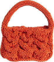 JW Anderson Small Cable Knit Top Handle Bag