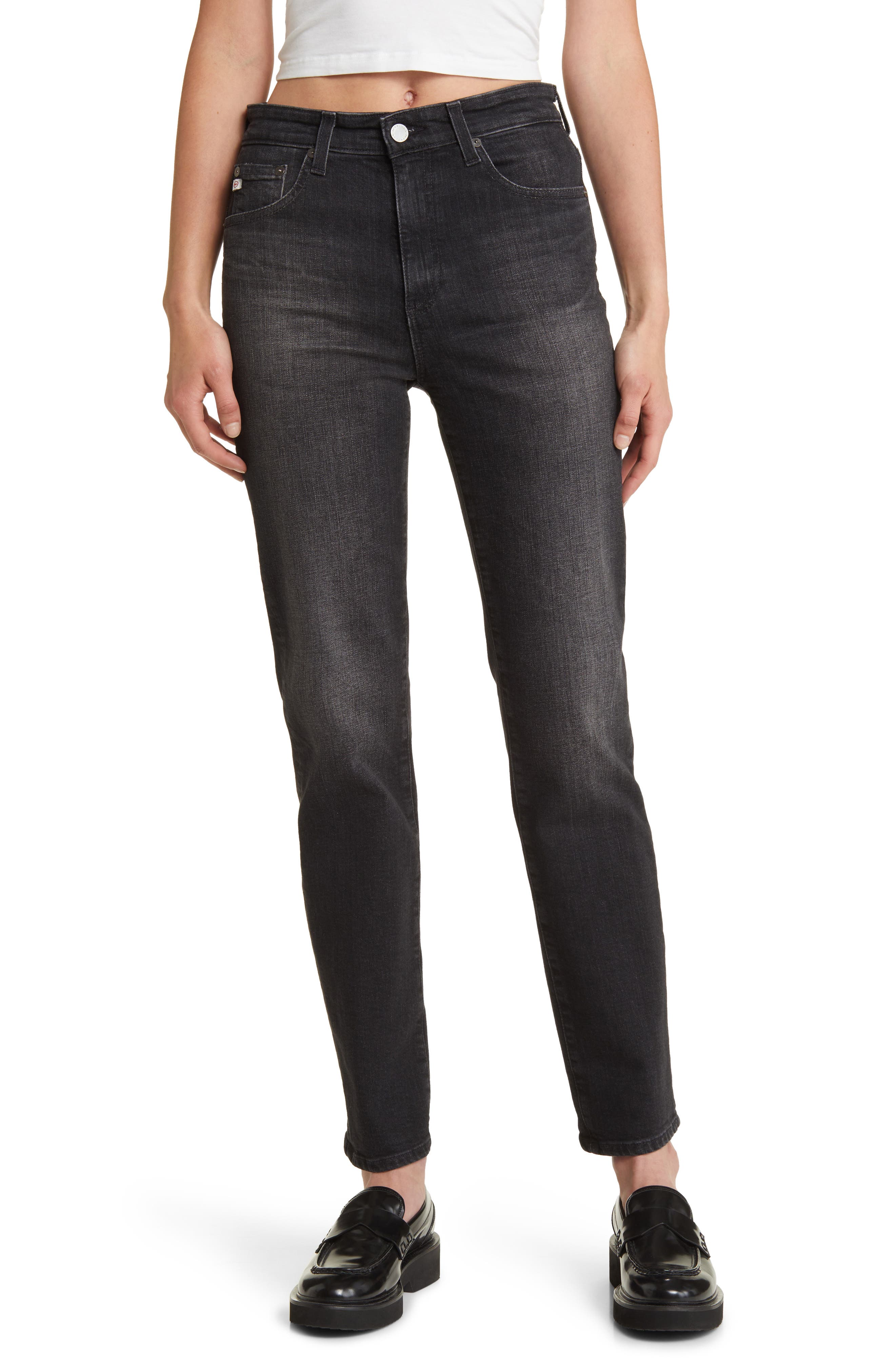 AG Saige Ankle Straight Leg Jeans