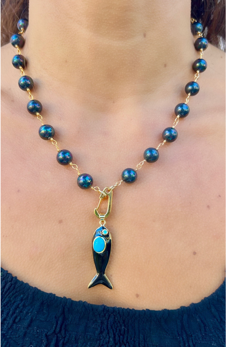 HOLST+LEE Fish on a Hook, Alternate, color, Midnight