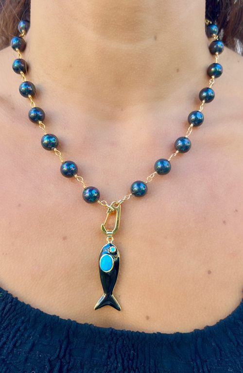 Holst + Lee Holst+lee Fish On A Hook In Brown