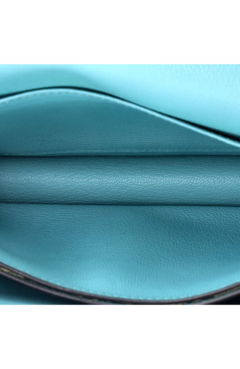 Pre-Owned Hermes Roulis Bag Evercolor 18, Alternate, color, Bleu Atoll