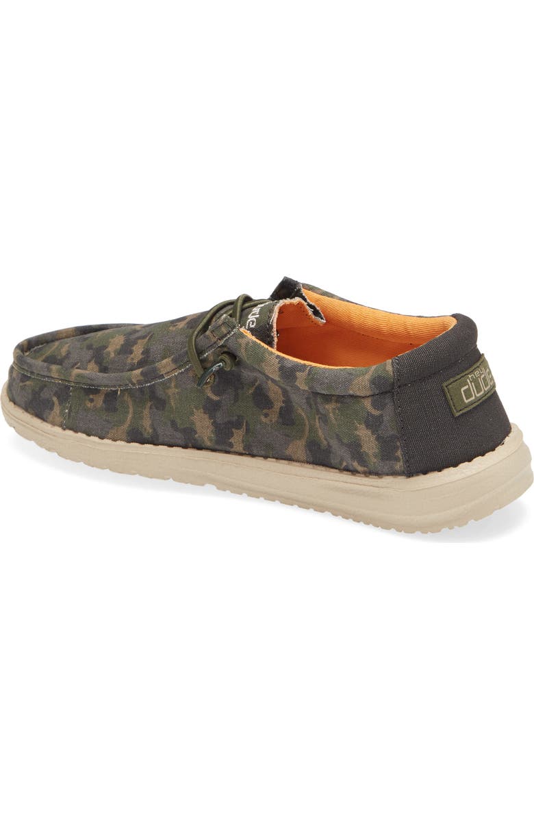 Hey Dude Wally Print Moc Toe Sneaker, Alternate, color,