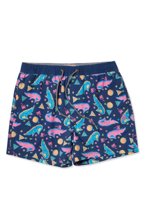 Golf Gator Happy Hour 5-Inch Swim Trunks