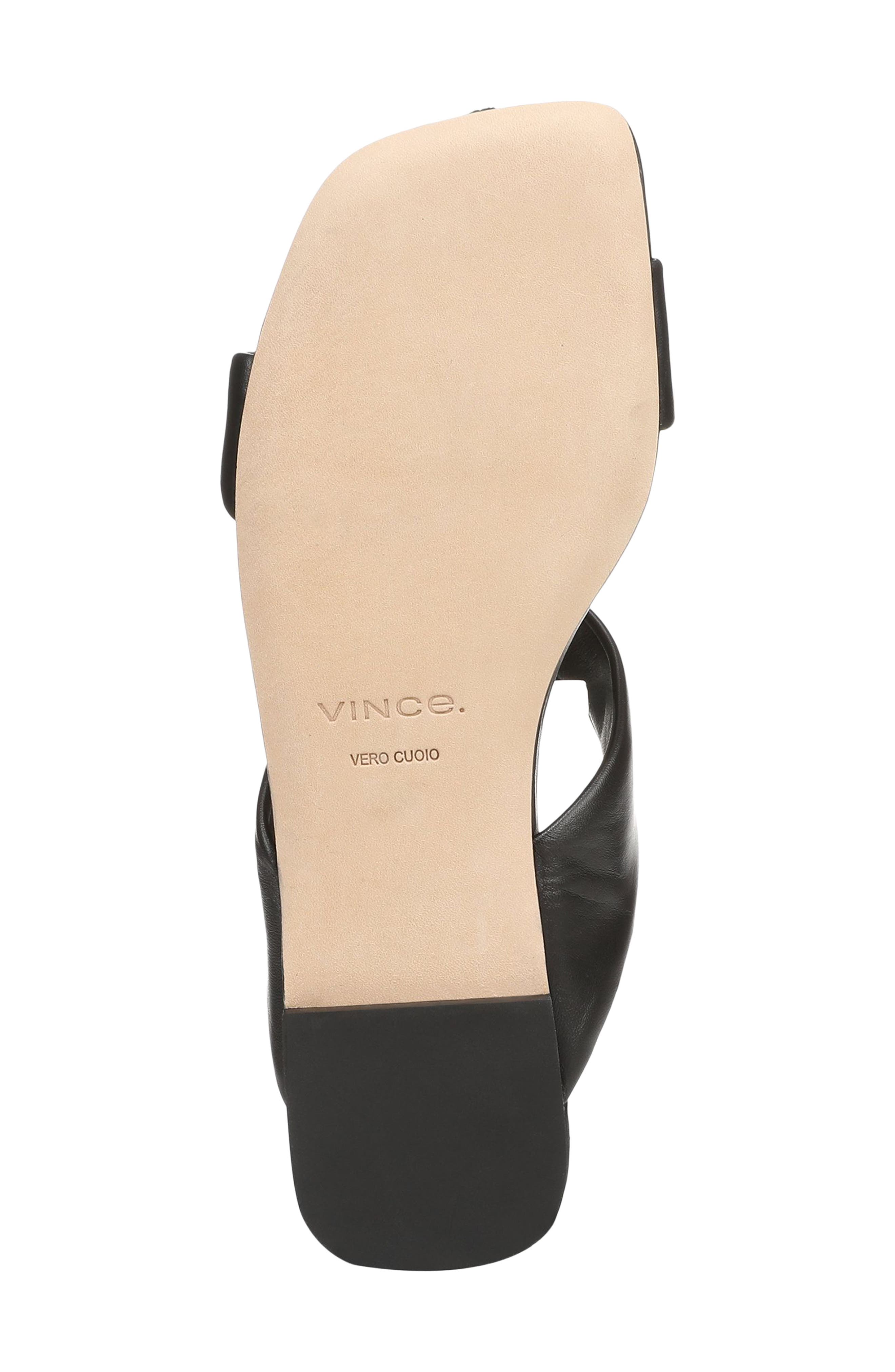 Vince Vilma Two-Strap Sandal, Alternate, color, Black