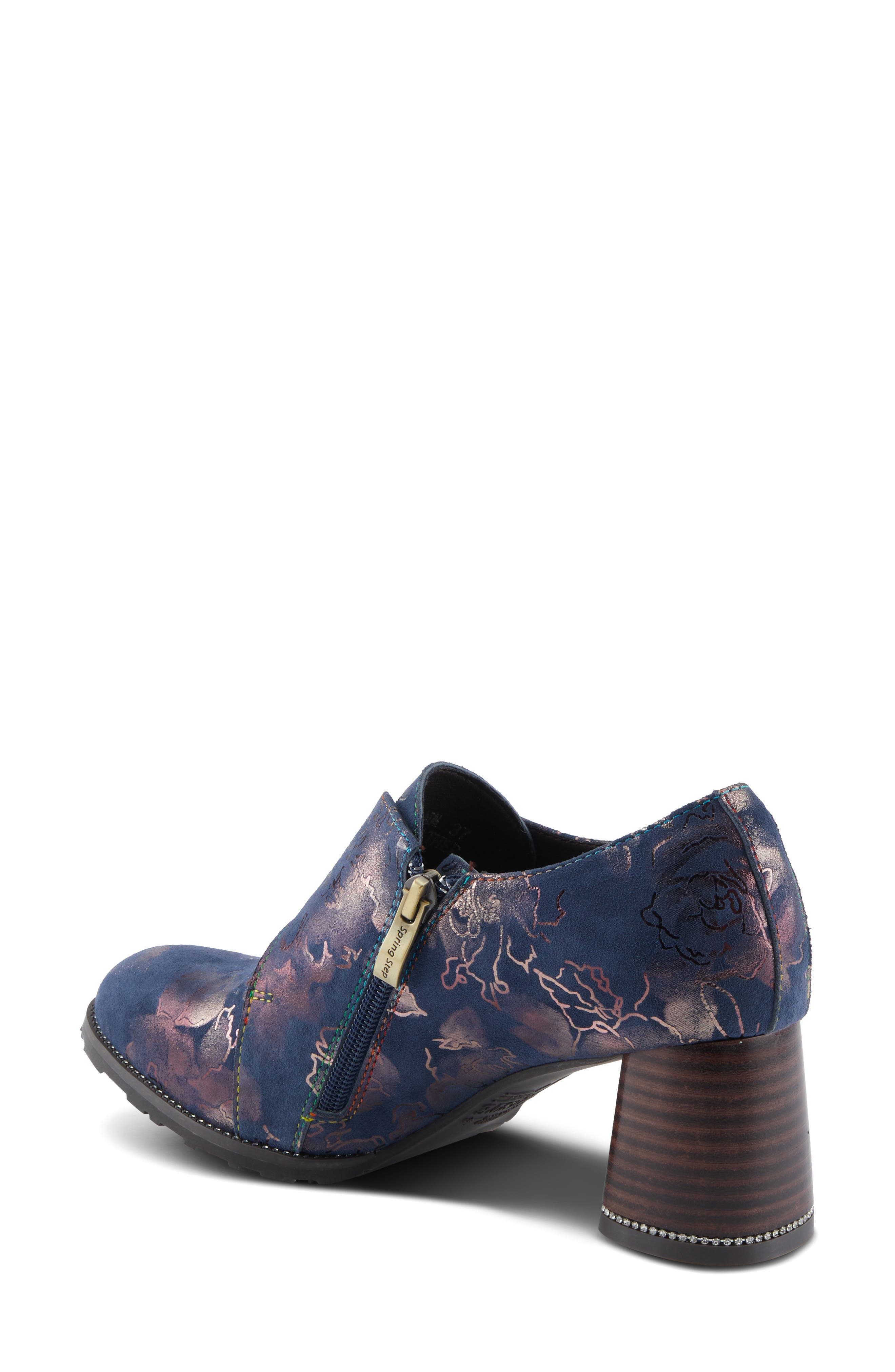 L
Artiste by Spring Step Maisiana Pump, Alternate, color, Navy Multi