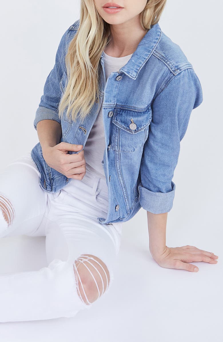PAIGE Rowan Denim Jacket, Alternate, color,