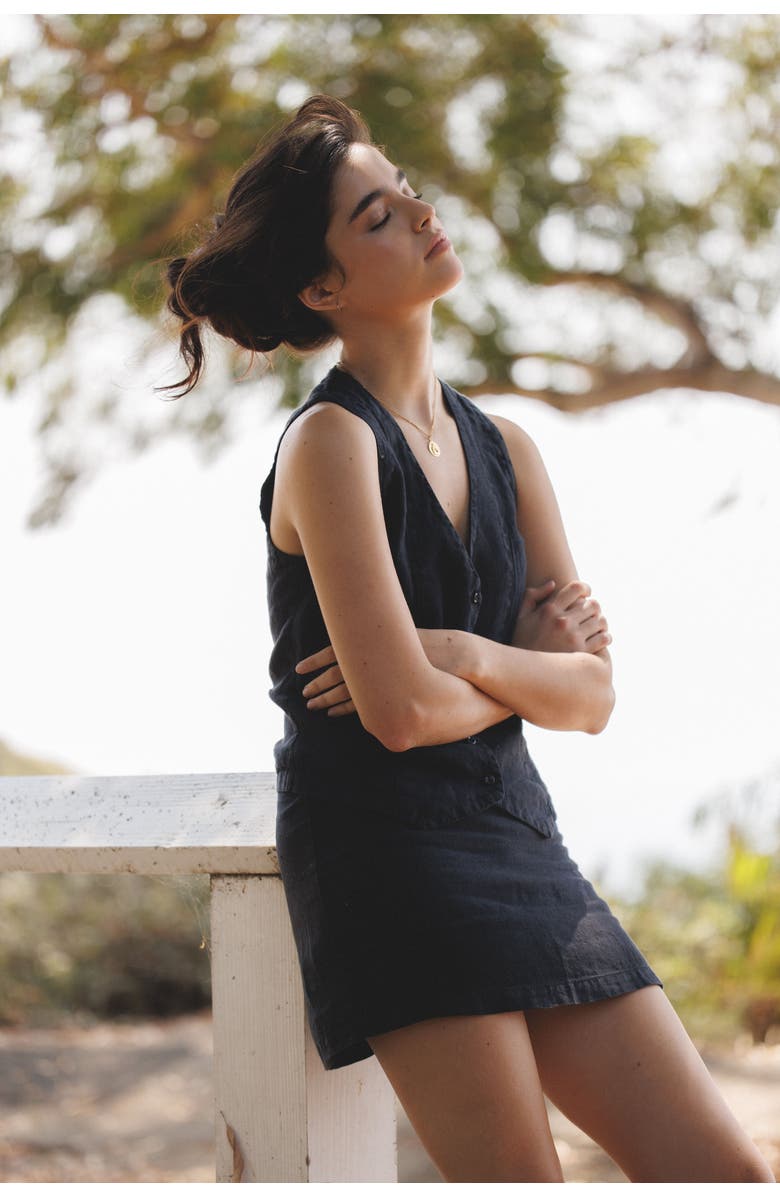 VIR VITA Violette Vest, Alternate, color, Black