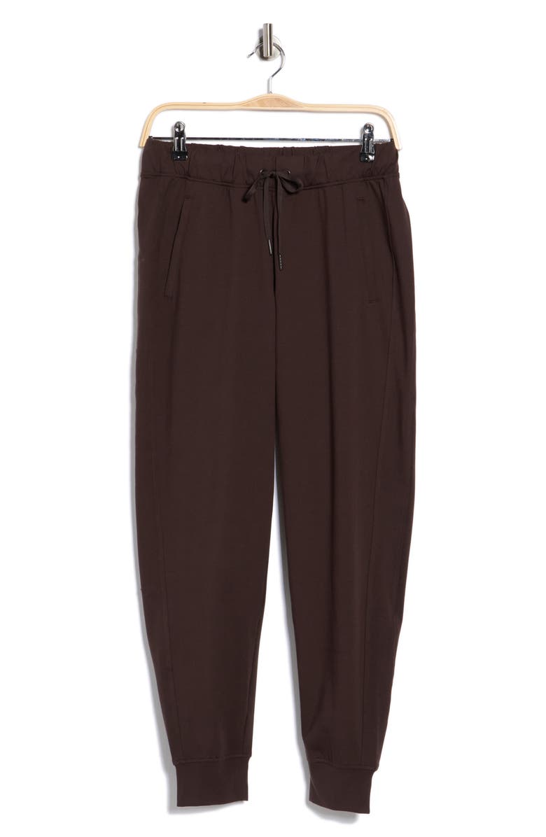 YOGALICIOUS Lux Side Pocket Joggers, Main, color, Chocolate Torte