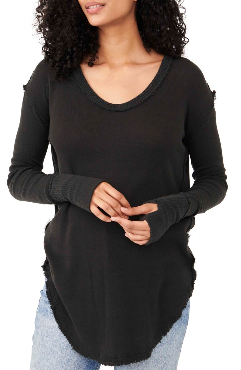 Free People Colby Raw Edge Top, Main, color, 