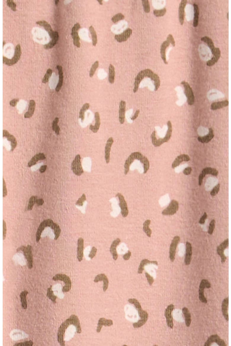 Essential Stretch Organic Cotton Leggings, Alternate, color, SPOTTED PINK