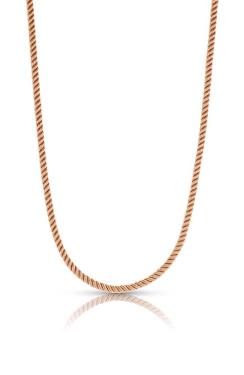 Coco Silk Cord Necklace