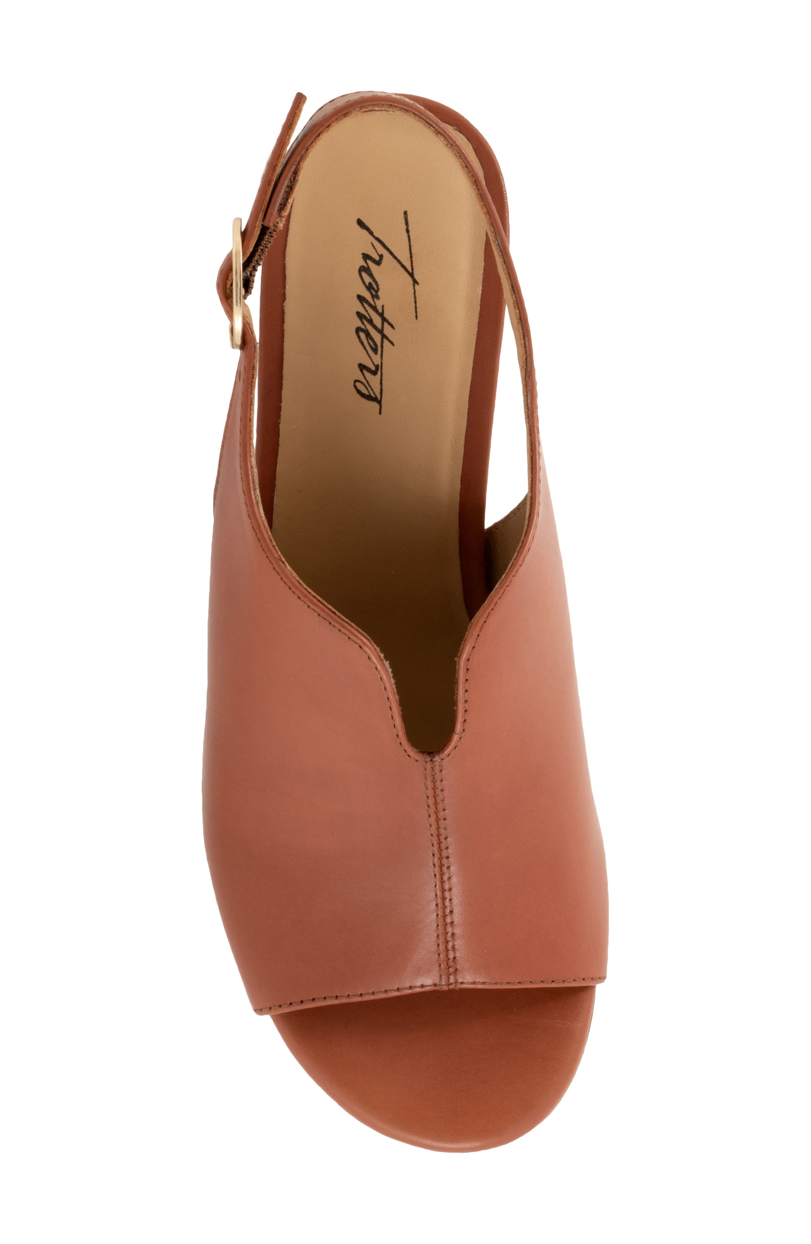 Norma Slingback Sandal, Alternate, color, LUGGAGE