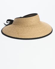 Helen Kaminski Mita Packable Raffia Visor
