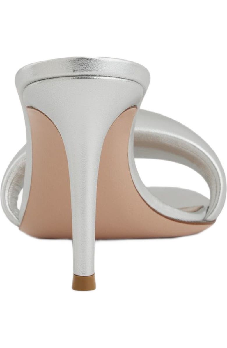 Gianvito Rossi Bijoux Mule 85, Alternate, color, Silver