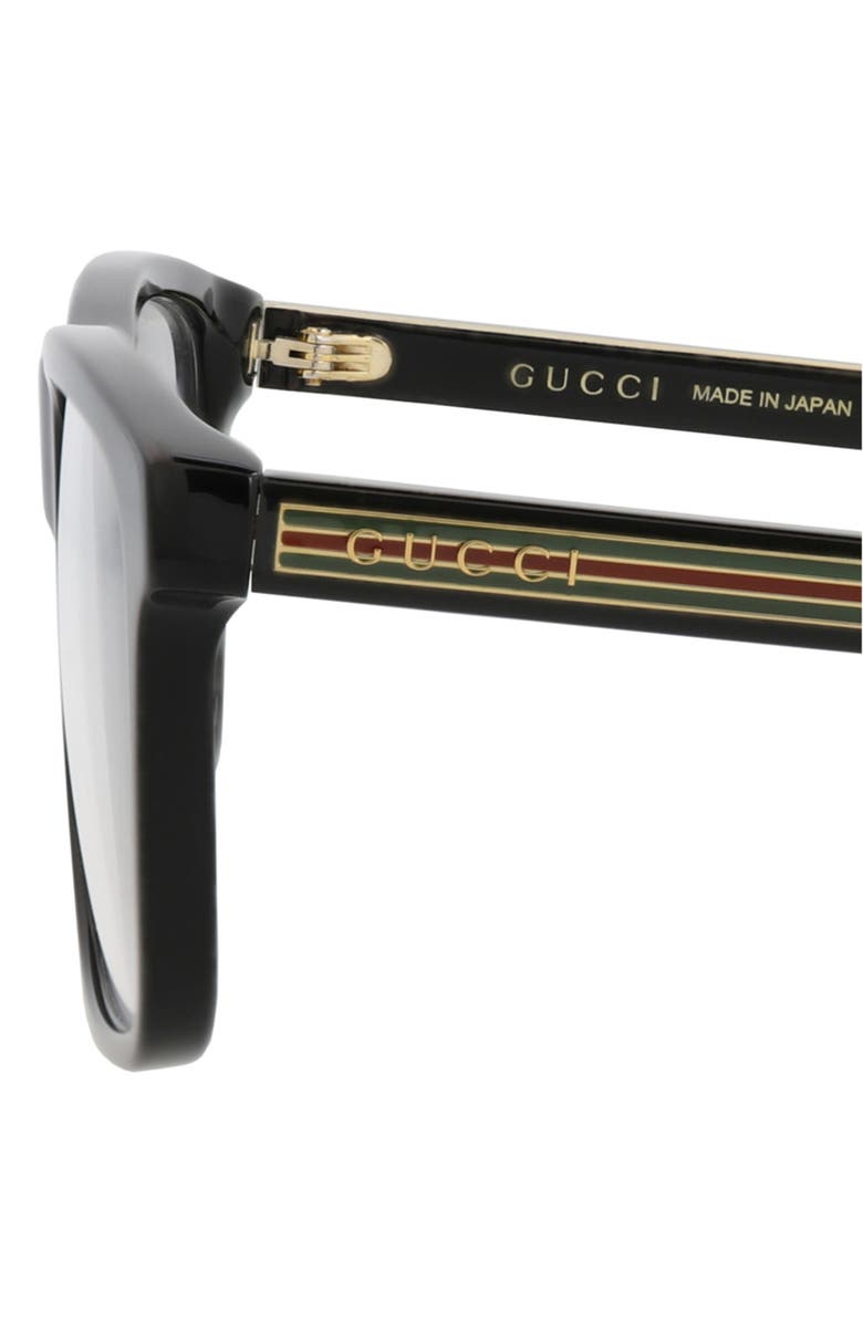Gucci 57mm Rectangle Optical Frames, Alternate, color,