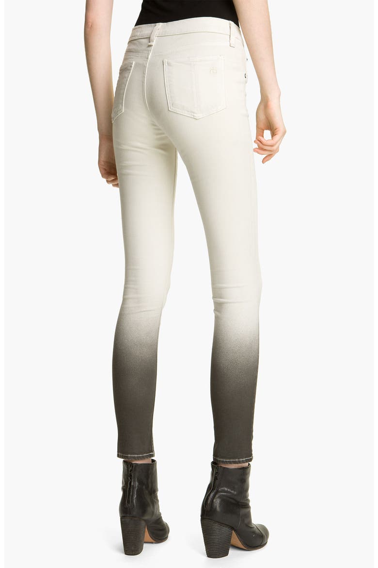 Plush Twill Leggings, Alternate, color, WINTER WHITE OMBRE