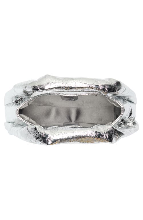 Stuart Weitzman The Moda Mini Tote In Silver