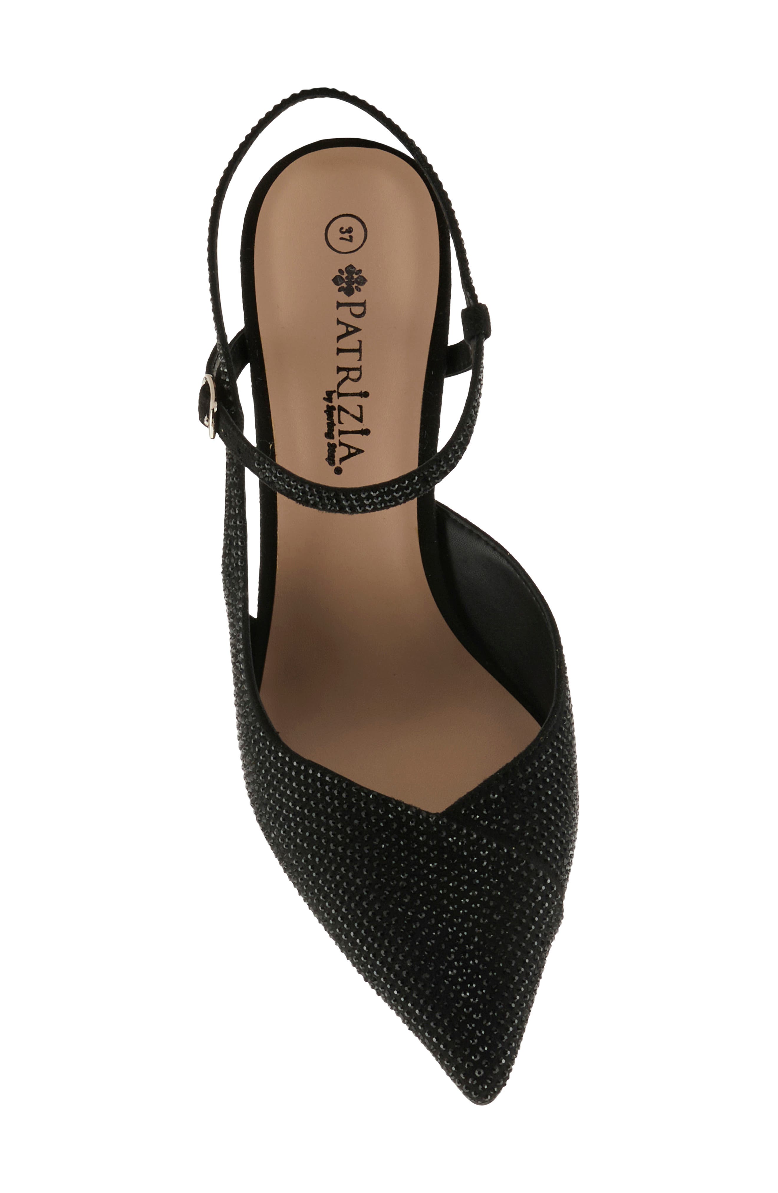 Elease Pointed Toe Pump, Alternate, color, BLACK