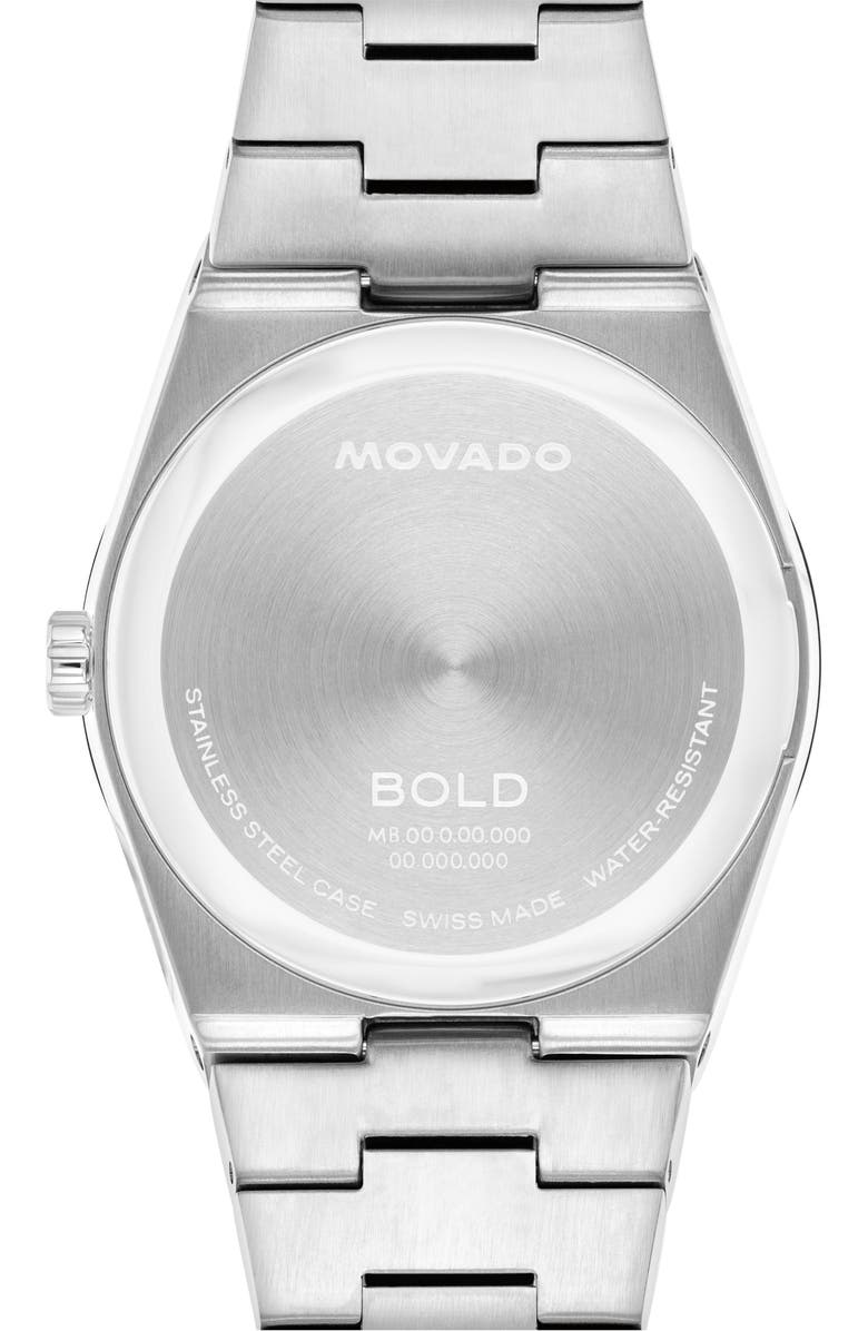 Movado Bold Quest Bracelet Watch, 35mm, Alternate, color, 