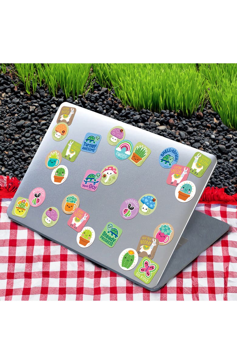 TREND Scratch N Sniff Natural Pals, 288 Count Scented Stickers, Alternate, color, Multicolored