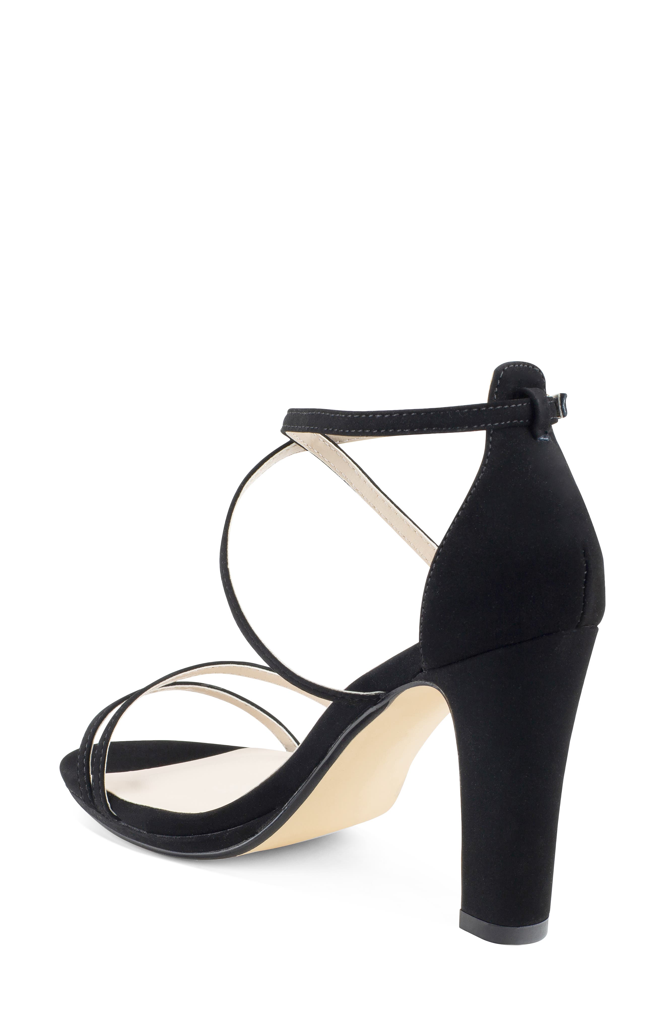 Touch Ups Reign Ankle Strap Sandal, Alternate, color, Black