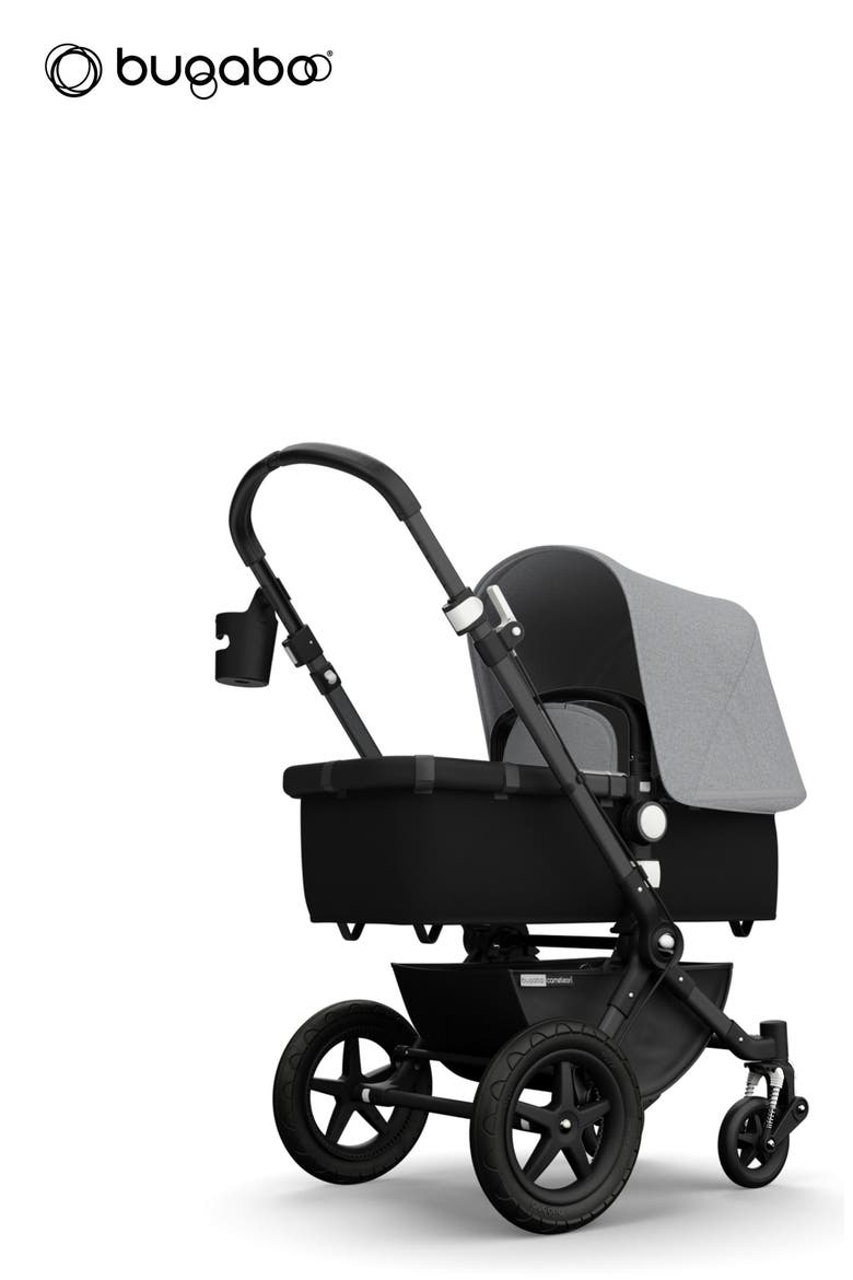 Cameleon³ Complete Stroller with Fabric Set, Alternate, color, BLACK/ GREY MELANGE