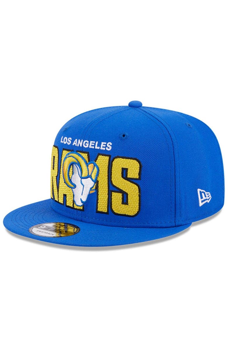 New Era Men's New Era Royal Los Angeles Rams 2023 NFL Draft 9FIFTY Snapback Adjustable Hat, Alternate, color, 