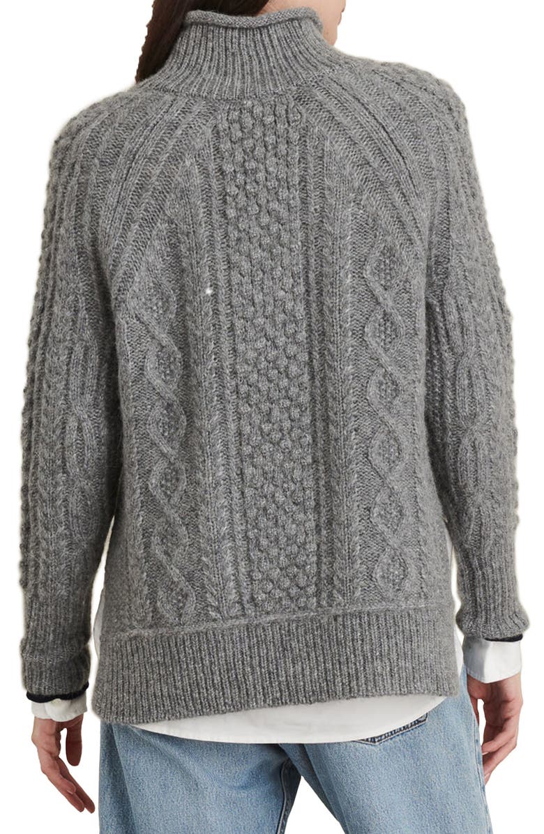 Alex Mill Kamil Cable Sweater, Alternate, color, 