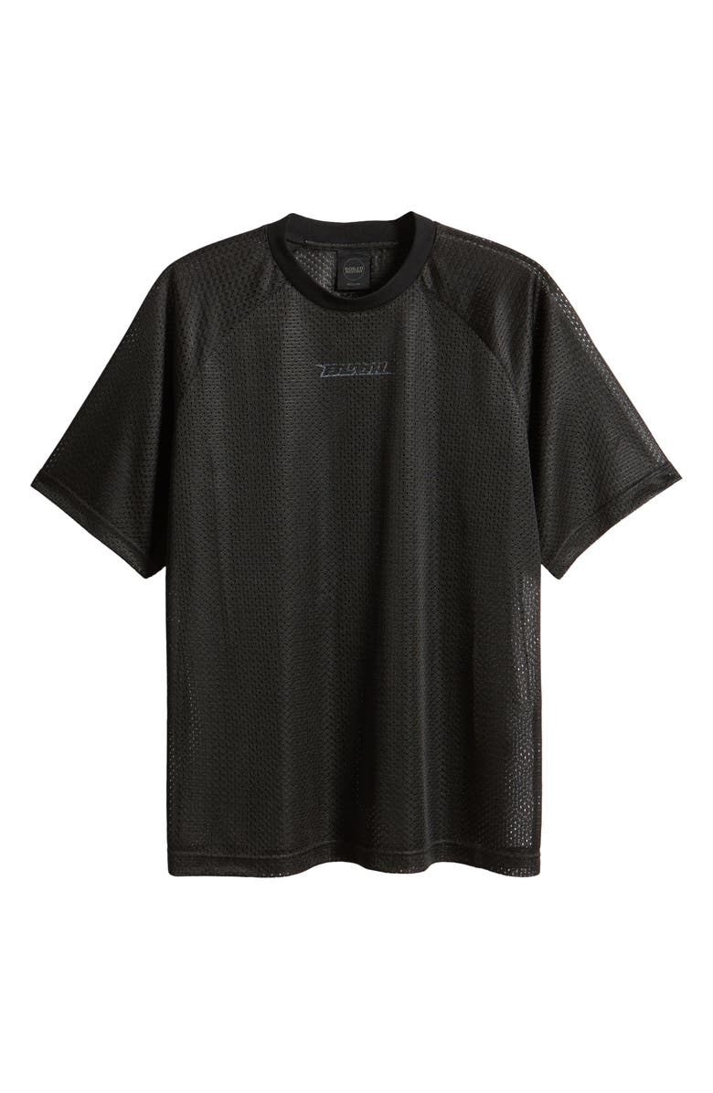 BOILER ROOM Petrol Mesh T-Shirt, Alternate, color,