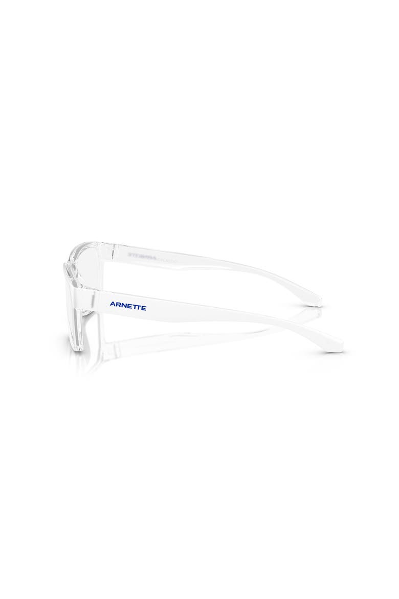 53mm Rectangle optical glasses, Alternate, color, Transparent