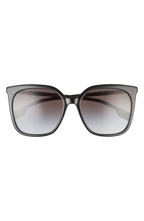 Lilac 56mm Square Sunglasses