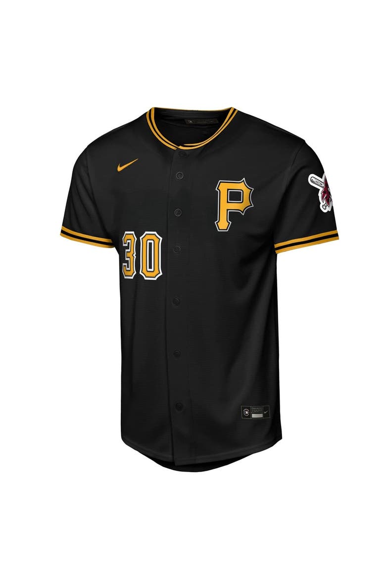 Youth Nike Paul Skenes Black Pittsburgh Pirates Alternate Stadium Jersey, Alternate, color, Black