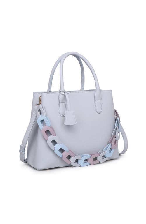 Moda Luxe Regalina Satchel In Dove Grey