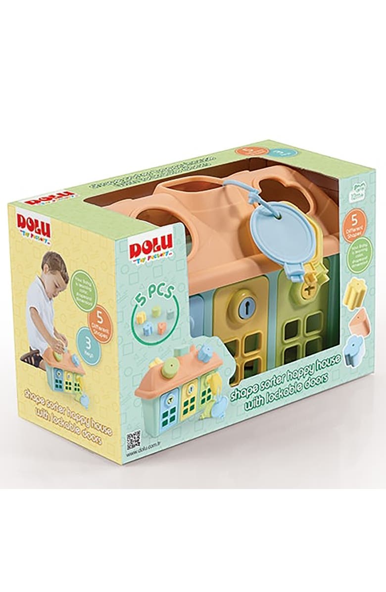 Dolu Shape Sorter, Sweet Cottage, 9 Piece Sort
Play Toy, Kids 12mo+, Alternate, color, Multicolored