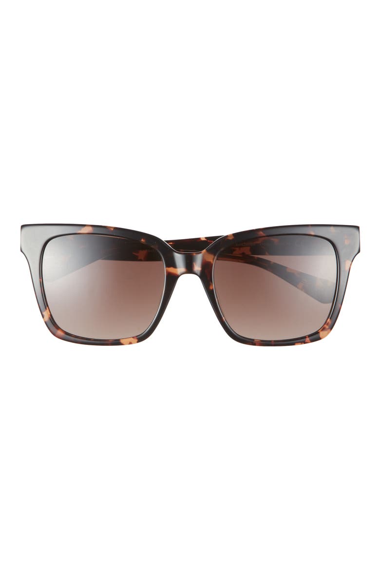 harlow gs 55mm gradient square sunglasses, Main, color, 0XNZ-HA
