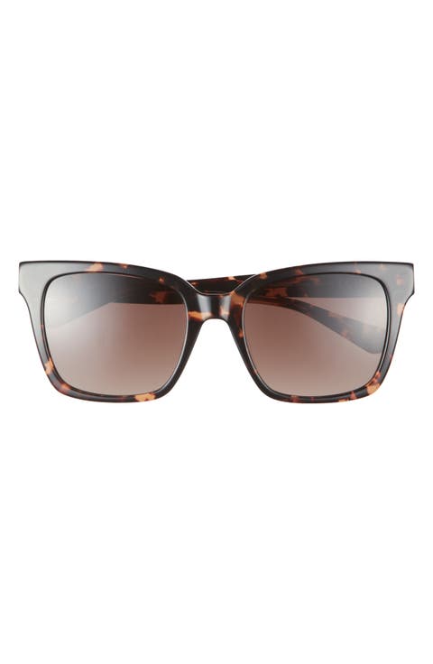 harlow gs 55mm gradient square sunglasses