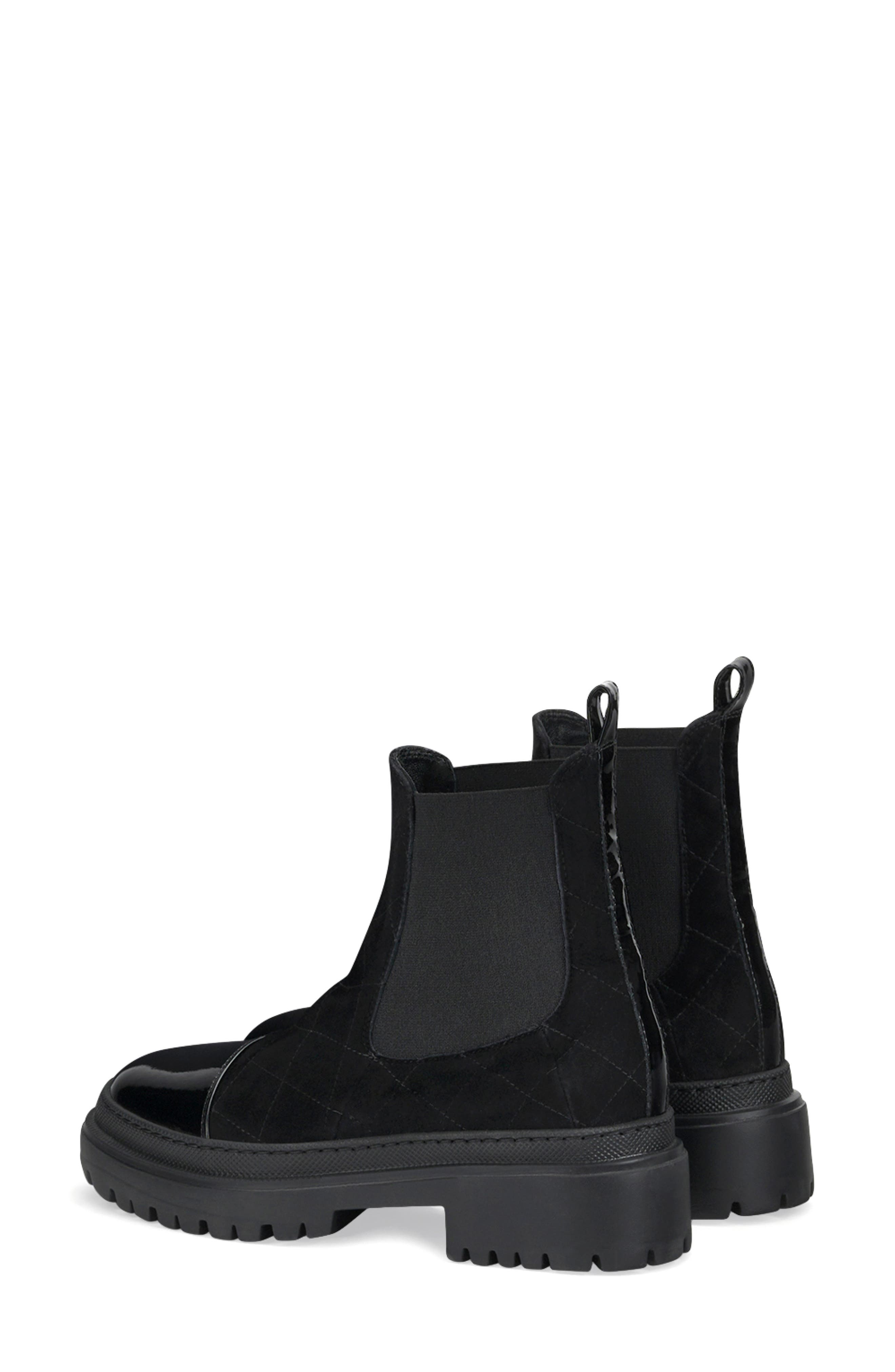 Mary Beat Chelsea Boot, Alternate, color, NERO-NERO-NERO
