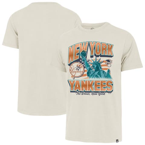 Men's '47 Cream New York Yankees Regional Franklin T-Shirt