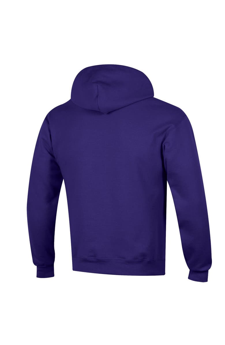 Champion Men's Champion Purple LSU Tigers Arch Over Logo Pullover Hoodie, Alternate, color, Purple