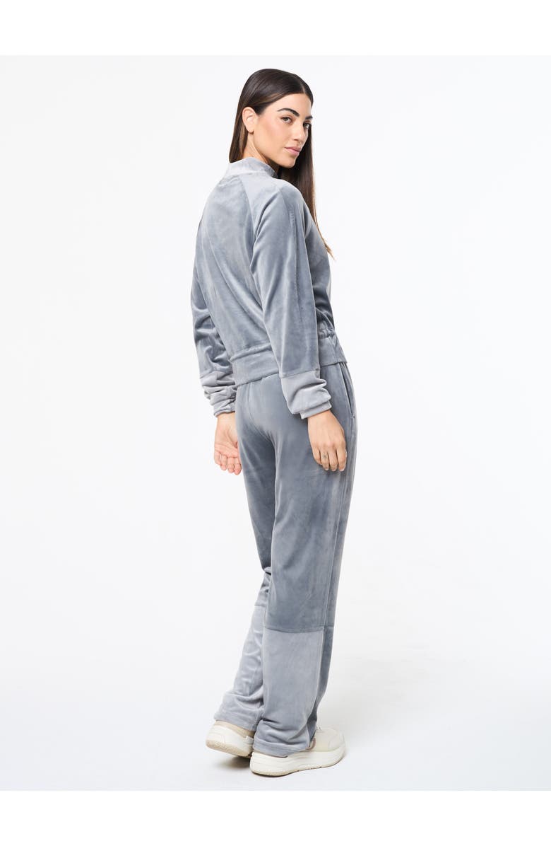 Sergio Tacchini Lina Velour Top, Alternate, color, Quiet Shade