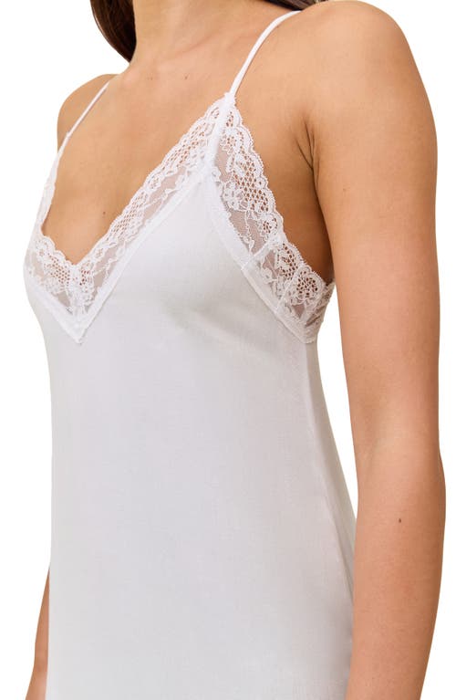 Shop Papinelle Talia Nightgown In White