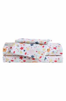 Eddie Bauer Colorful Floral Microfiber Sheet Set