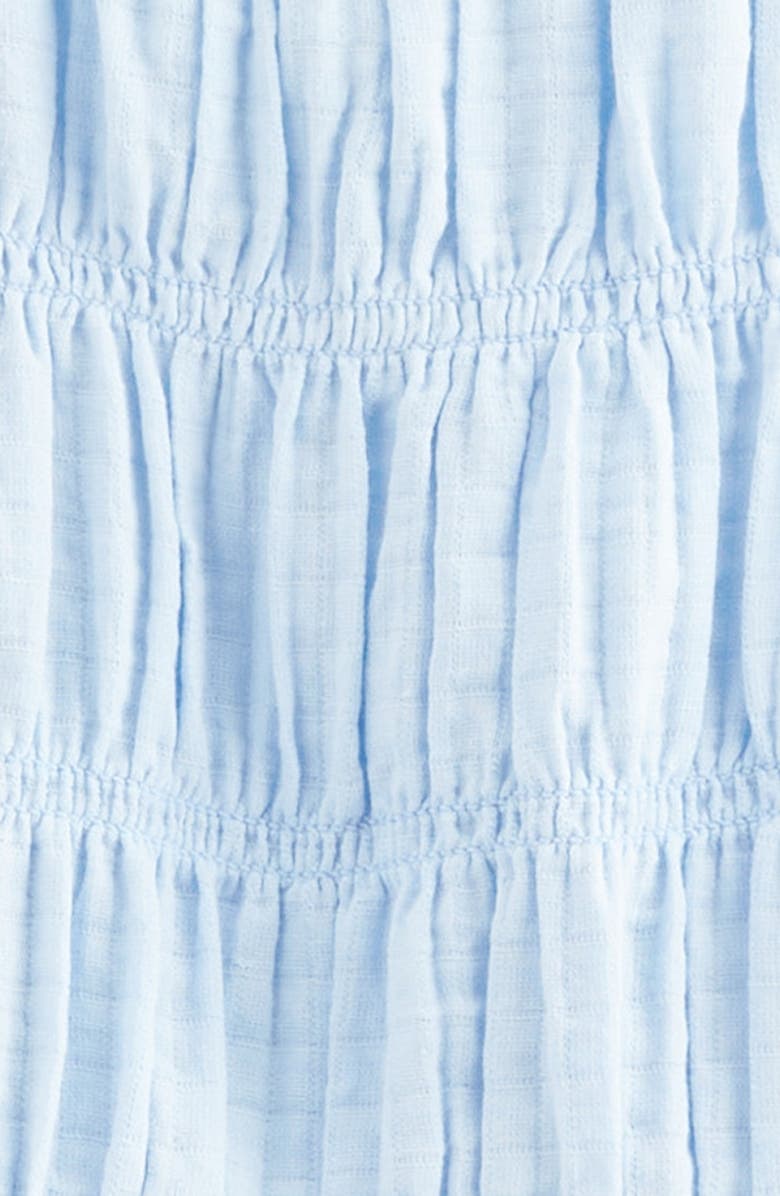 Nordstrom Kids' Smocked Sleeveless Cotton Top, Alternate, color, Blue Windsurfer