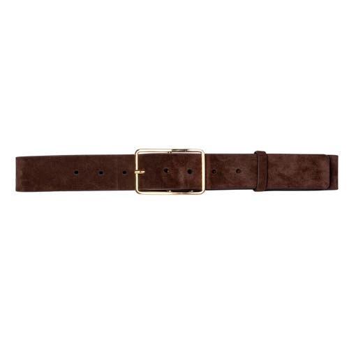 Black Suede Studio Mija Belt