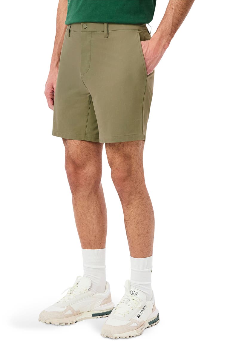 Slim Fit Commuter Shorts, Alternate, color, KHAKI