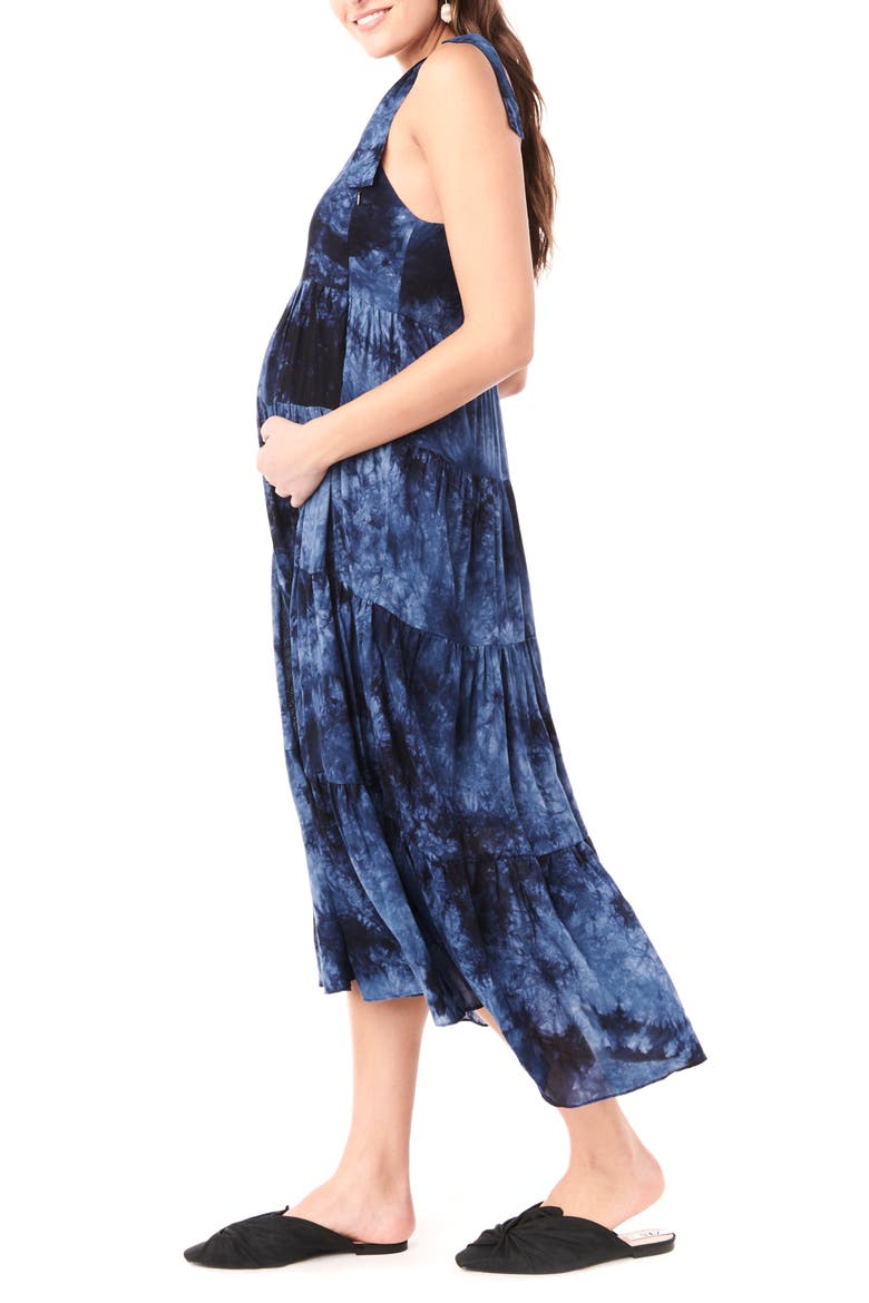 Rio Maternity/Nursing Dress, Alternate, color, TYE DYE