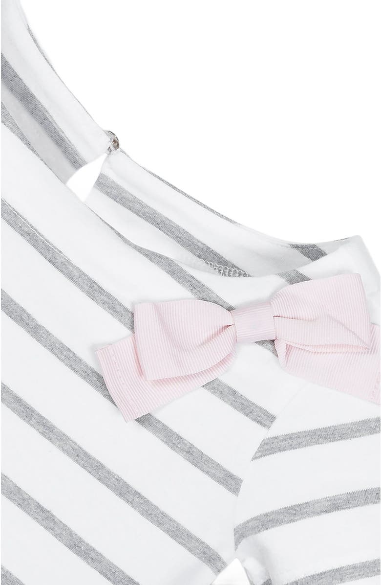 Hope & Henry Girls' Organic Short Sleeve Skater Dress, Kids, Alternate, color, 