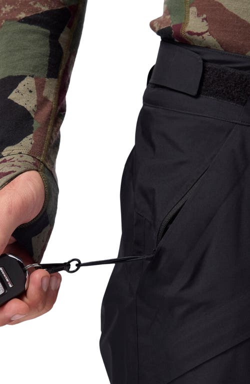 Backcountry Crestcarver Gore-tex Shell Pant In Black