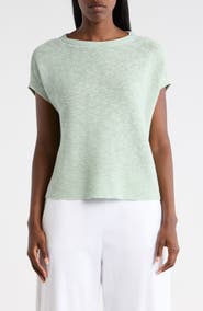 Eileen Fisher Bateau Neck Sweater