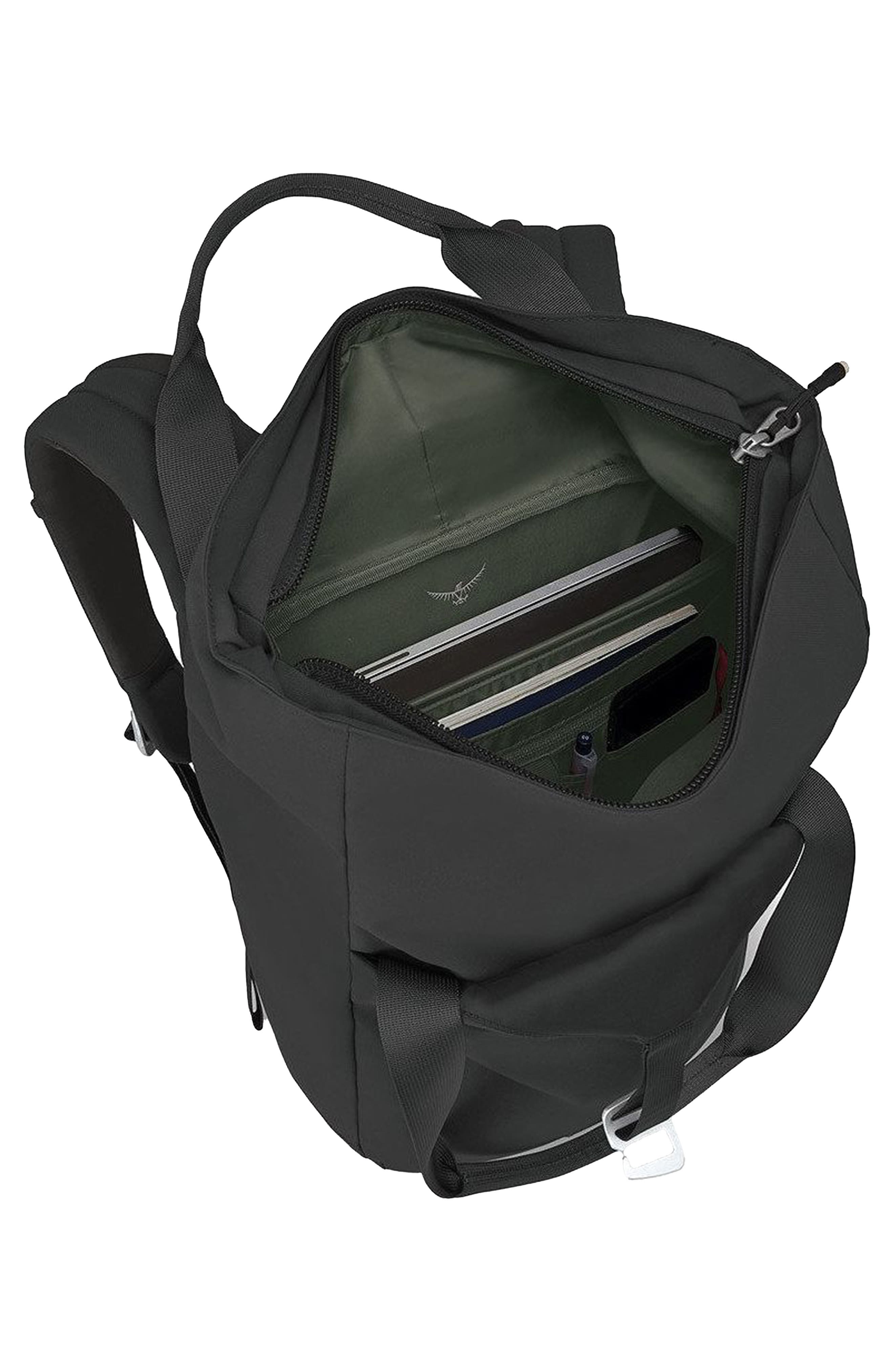 Osprey Arcane<sup>™</sup> Recycled Polyester Hybrid Tote Pack, Alternate, color, Black